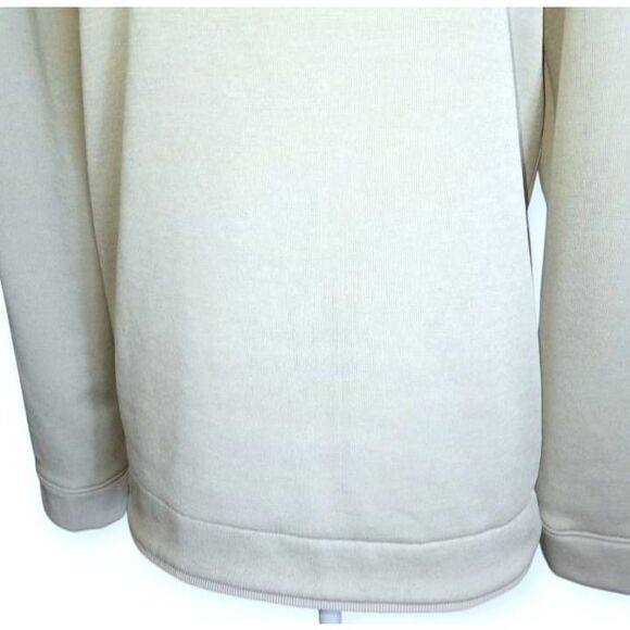Under Armour Men's Beige/Gray Quarter-Zip Pullover Sz.M EUC. - Picture 4 of 9